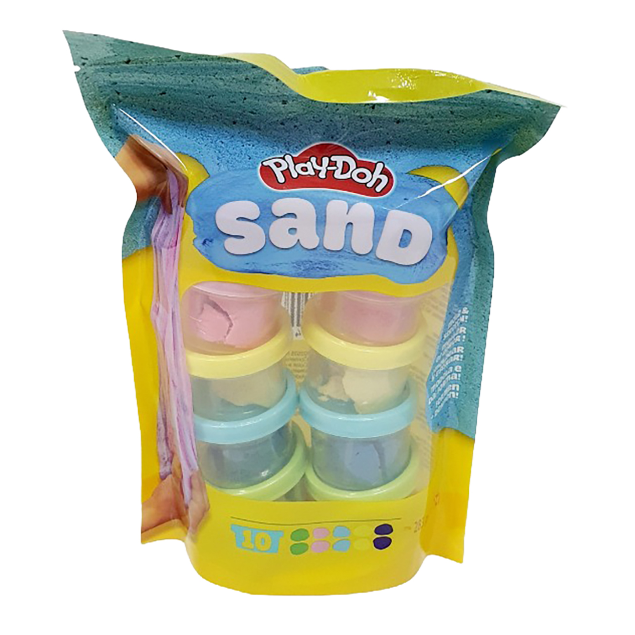 PlayDoh Sand Toy / 10 Piece Set
