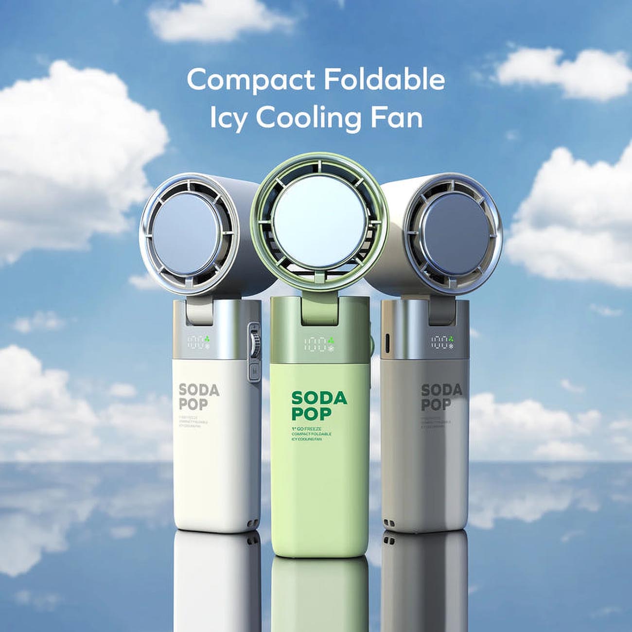 Momax 1°GO FREEZE Fan / 8190RPM Power / Foldable / 100 Speed