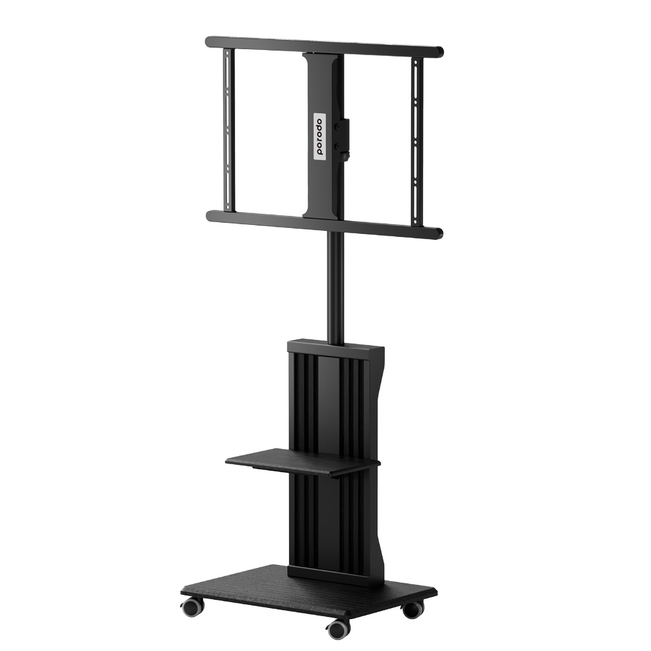 Porodo TV Stand / For Screen Sizes 32 to 75 inches / Adjustable Height / Supports VESA