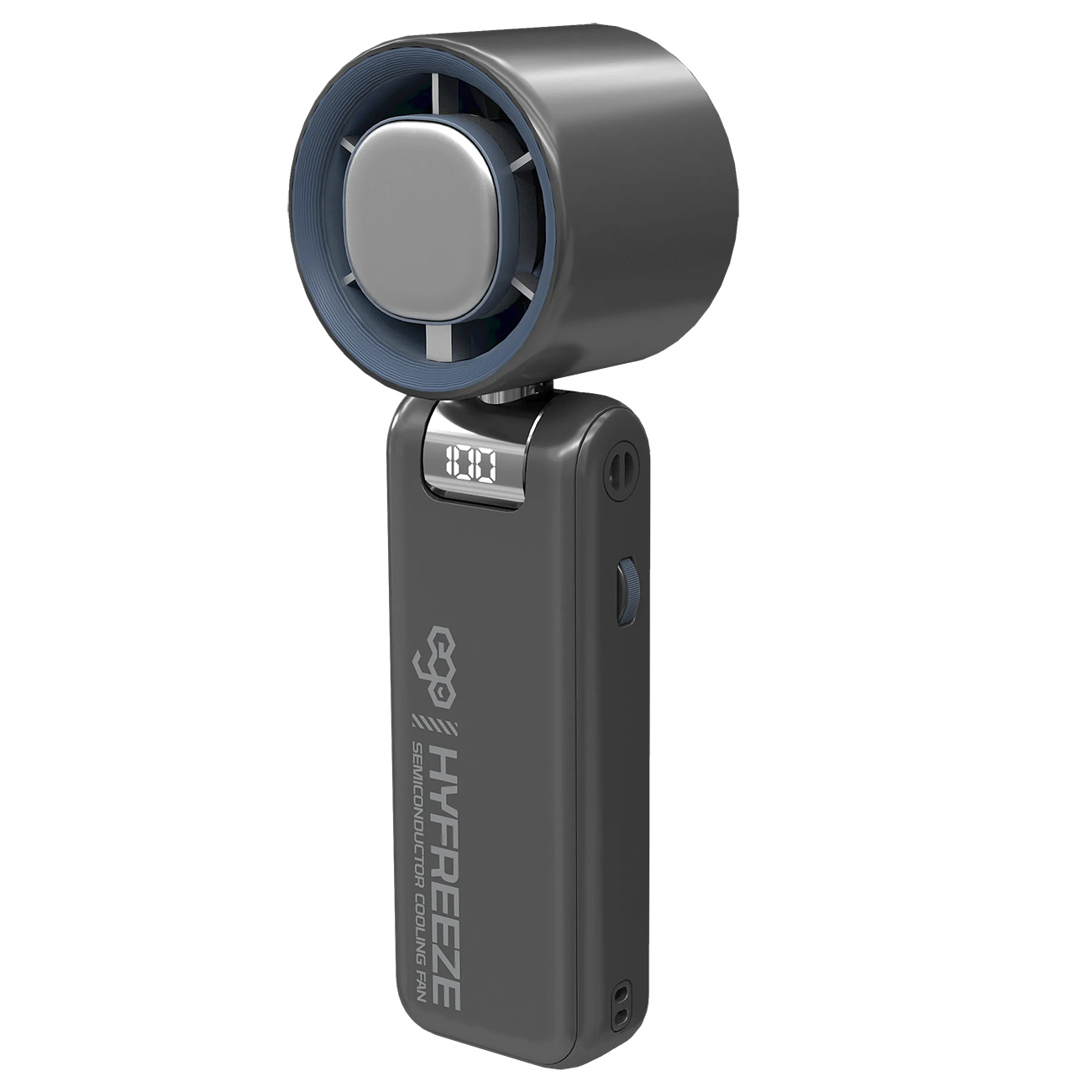 ego HyFreeze Portable Fan / Battery Operated / Adjustable Angle / LED Display / Black