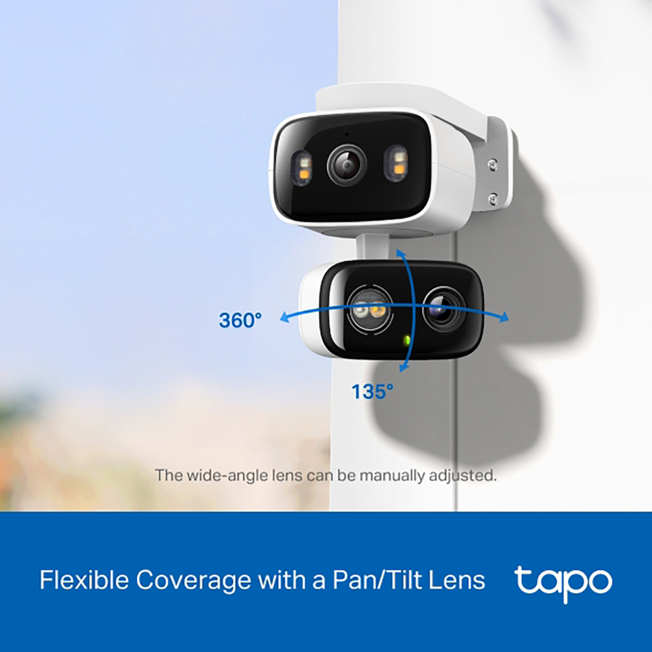 TP-Link Tapo C246D Camera / 2K 3MP Resolution / Dual Lenses / For ...