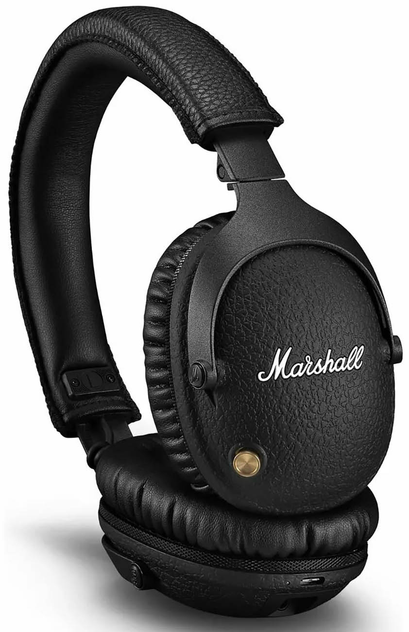 Marshall Monitor II Headphones / Wireless / Supports Voice Commands / Noise Cancellation / Black
