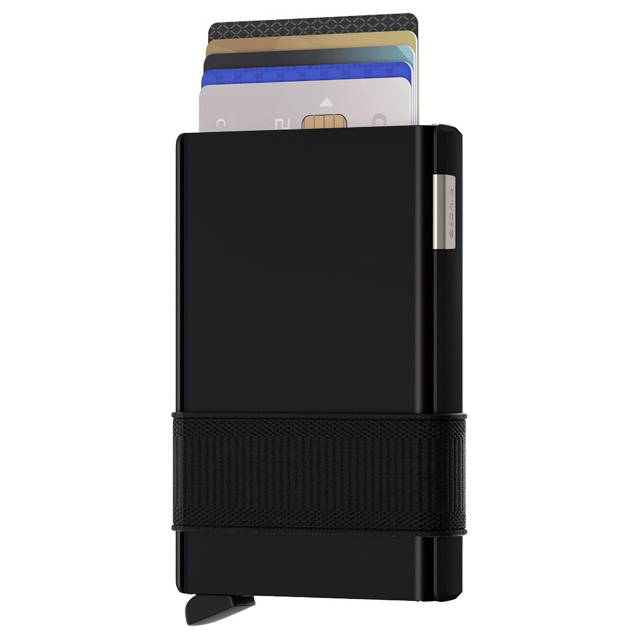 Secrid Cardslide Wallet / Holds up to 6 Cards / RFID Protection / Black