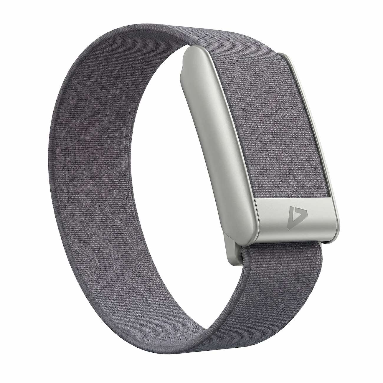 سير Dash يدعم Whoop 5 / مقاوم للماء / رصاصي مع اطار فضي مطفي