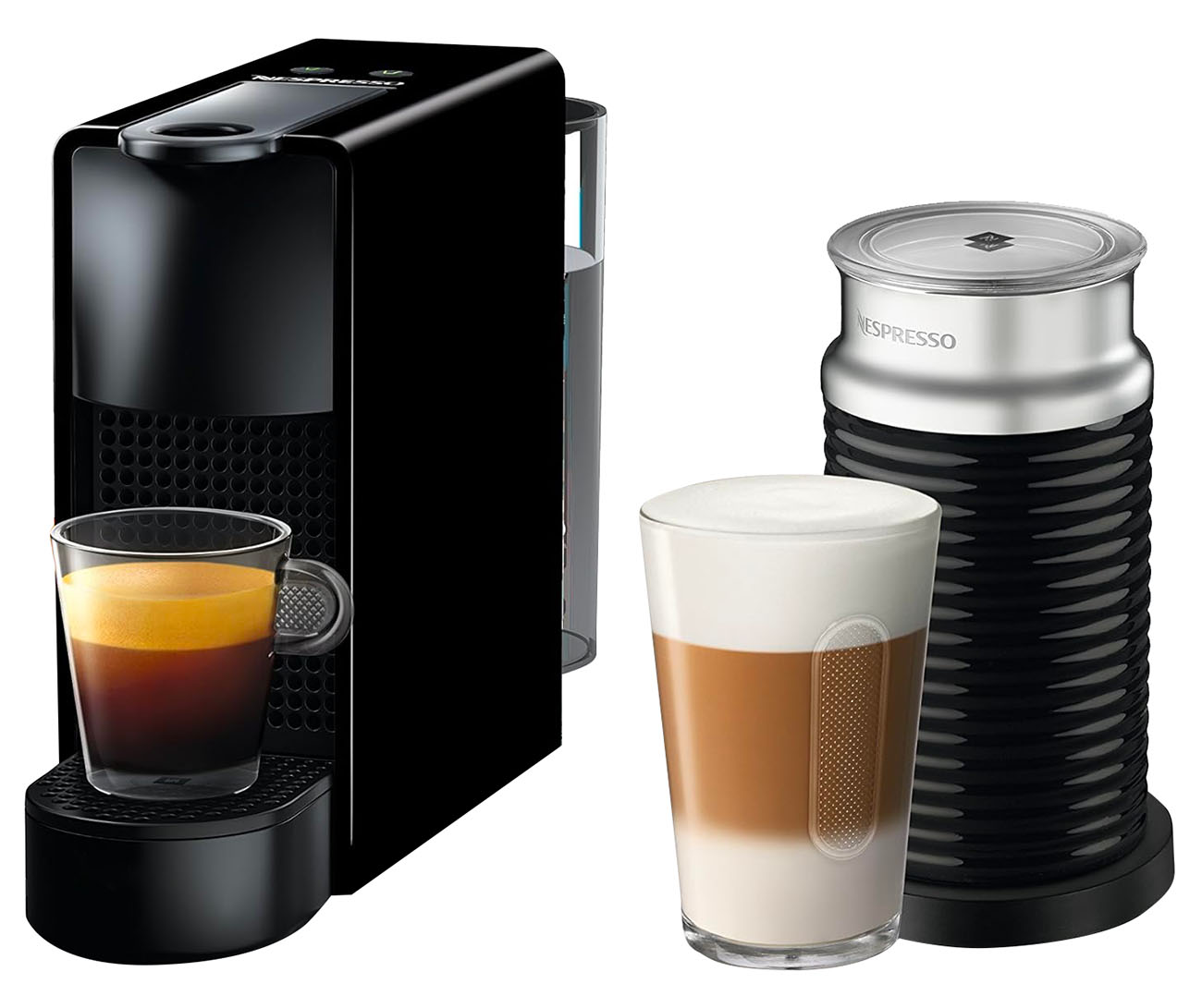 Nespresso Essenza Mini Machine / With Milk Frother / 0.6 Liter / Supports Nespresso Capsules