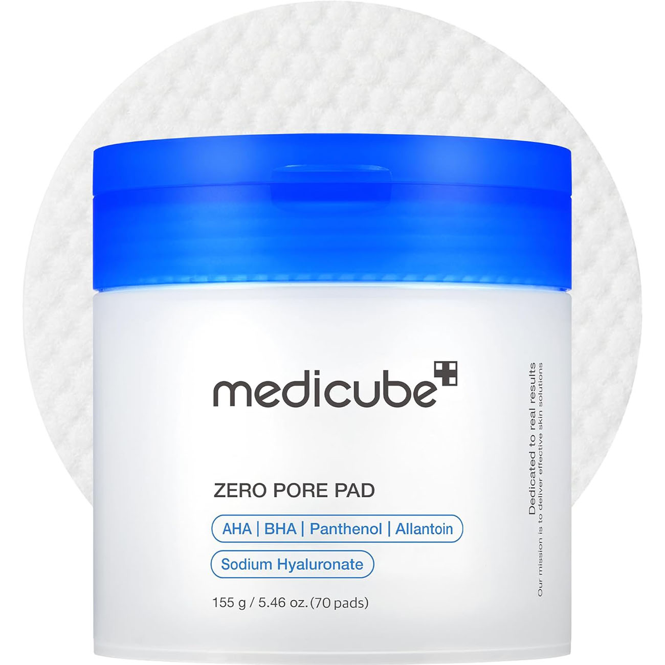 Medicube Zero Pore Toner Pads / Exfoliates & Cleanses Pores / 70 Pads