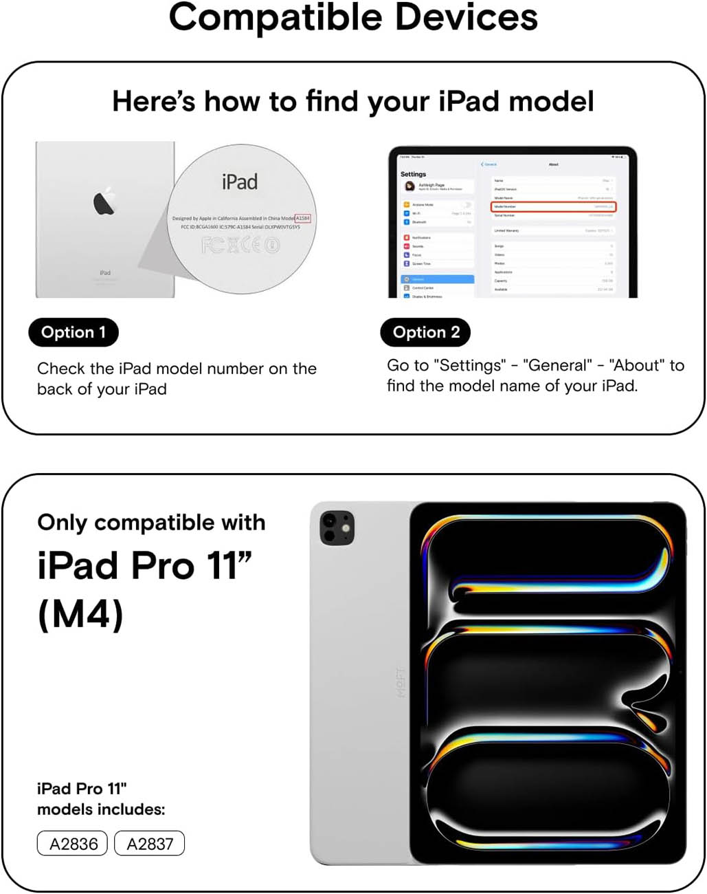 MOFT Float Folio 2nd Gen Case & Stand for iPad Pro 11 inch M4 ...