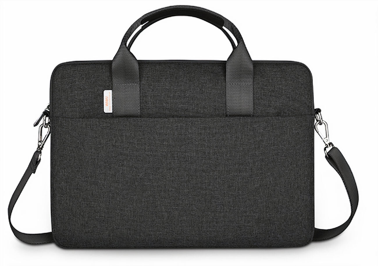 WiWU Minimalist Pro Laptop Bag / Supports up to 15.6 Inch / Waterproof / Black