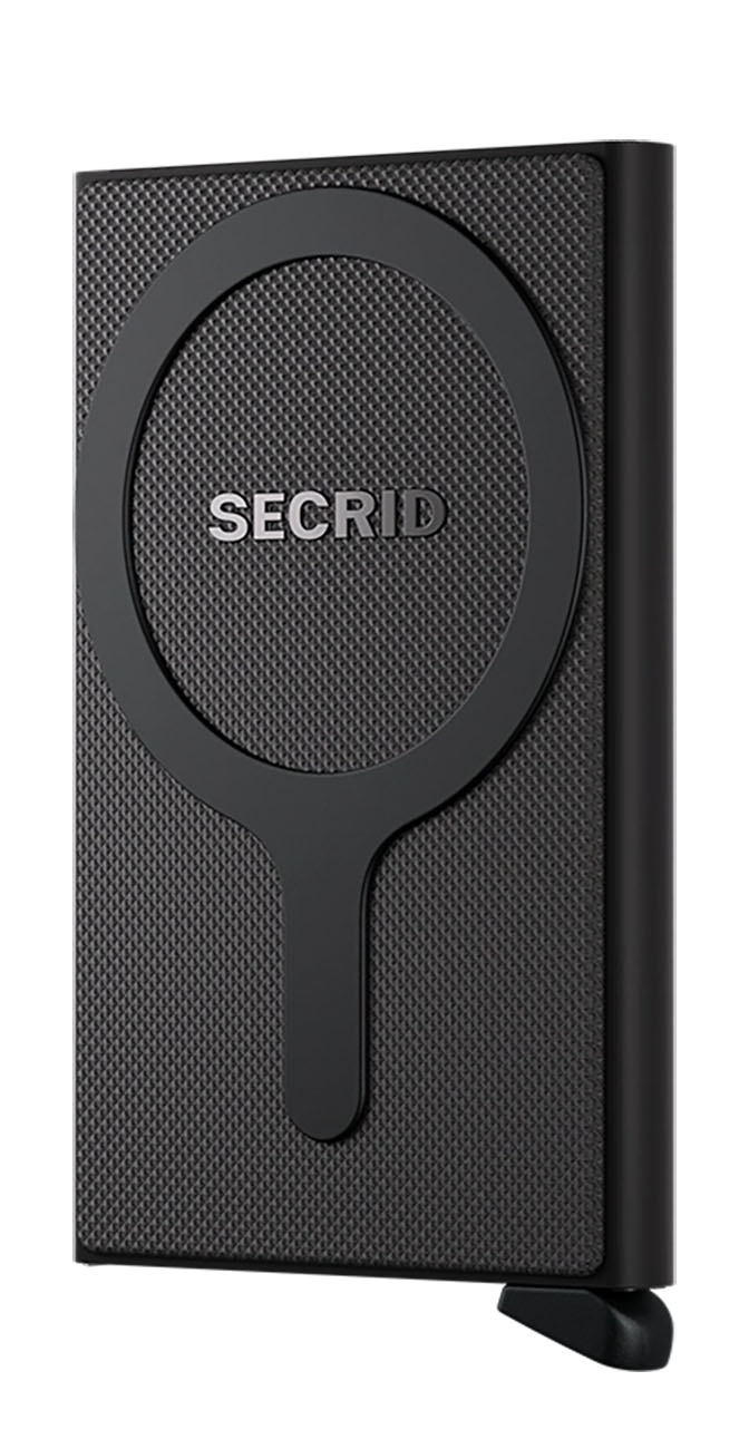 Secrid Card Holder / RFID Protection / Holds 4 to 6 Cards / MagSafe Compatible / Black