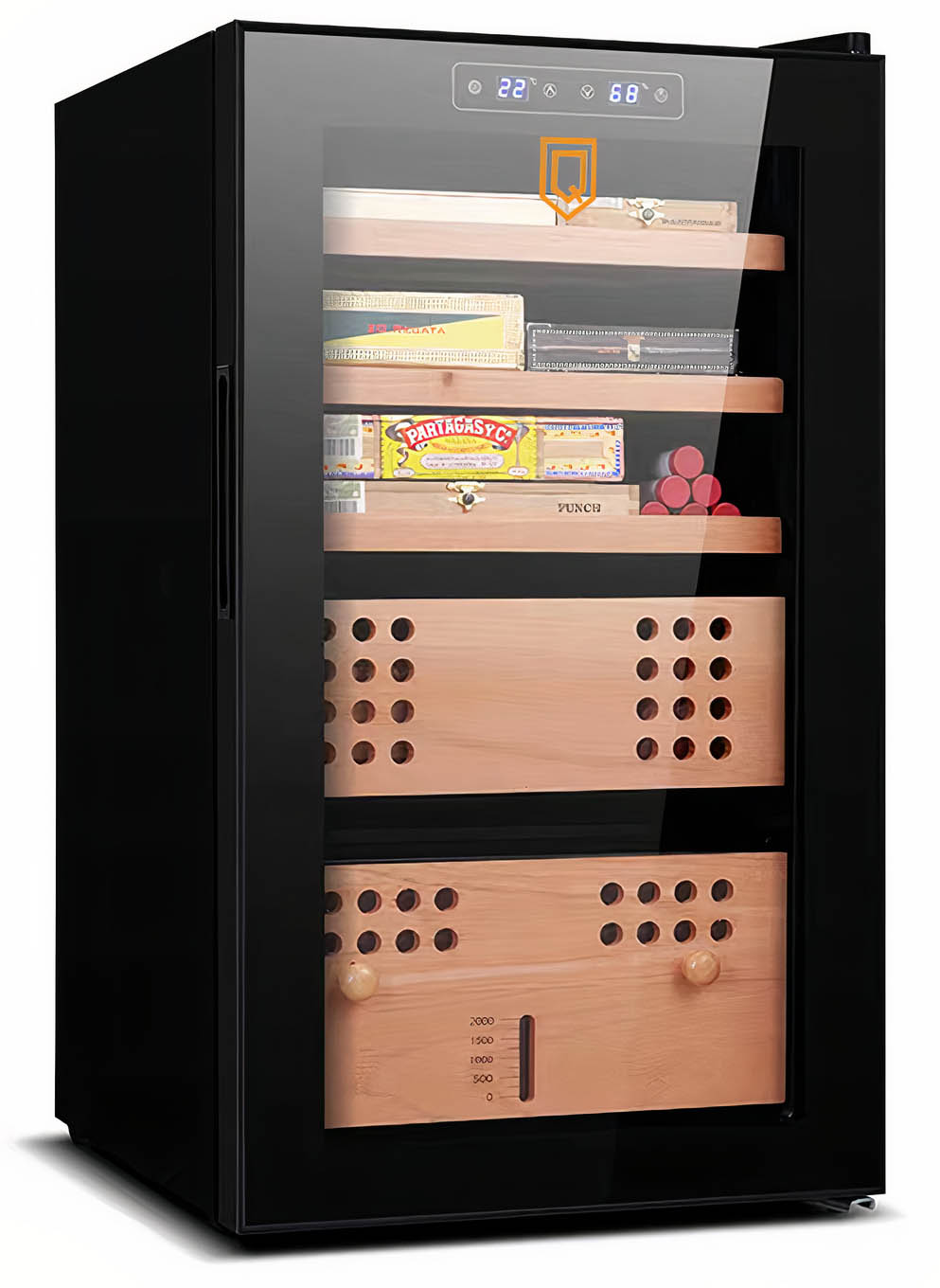 Electric Cigar Humidor & Cooler / 70 L