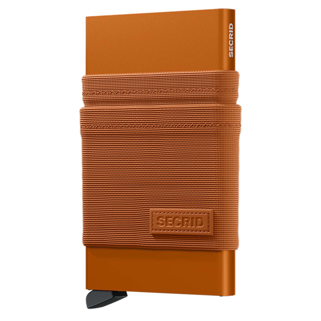 Secrid Flexwallet / RFID Protection / Textile Sleeve for Extra Storage / Orange