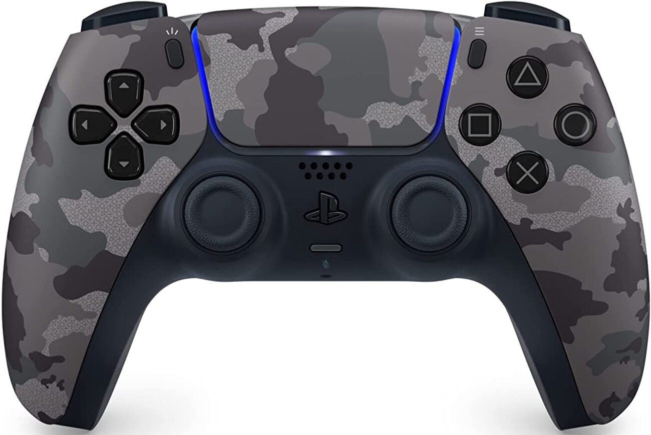 Playstation 5 DualSense Wireless Controller / Grey Cammo