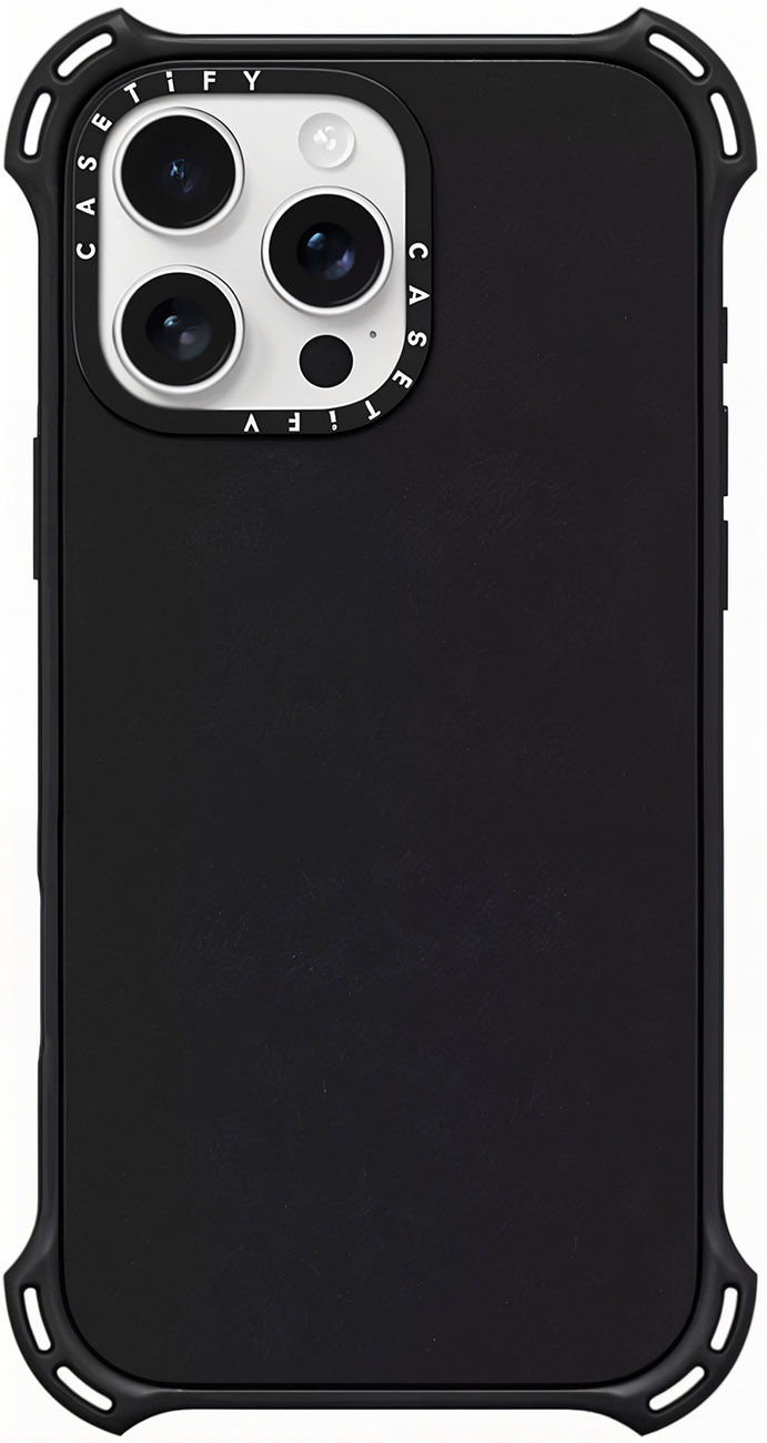 CASETiFY Bounce Case for iPhone 16 Pro Max / Support MagSafe / Drop Protection / Black