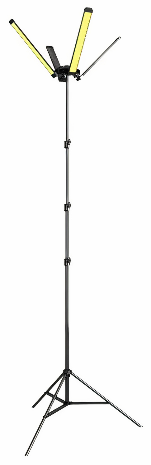 ليت Tobys متعدد الاستخدامات / معاه ترايبود ستاند مدمج / 4 كشافات ضوء