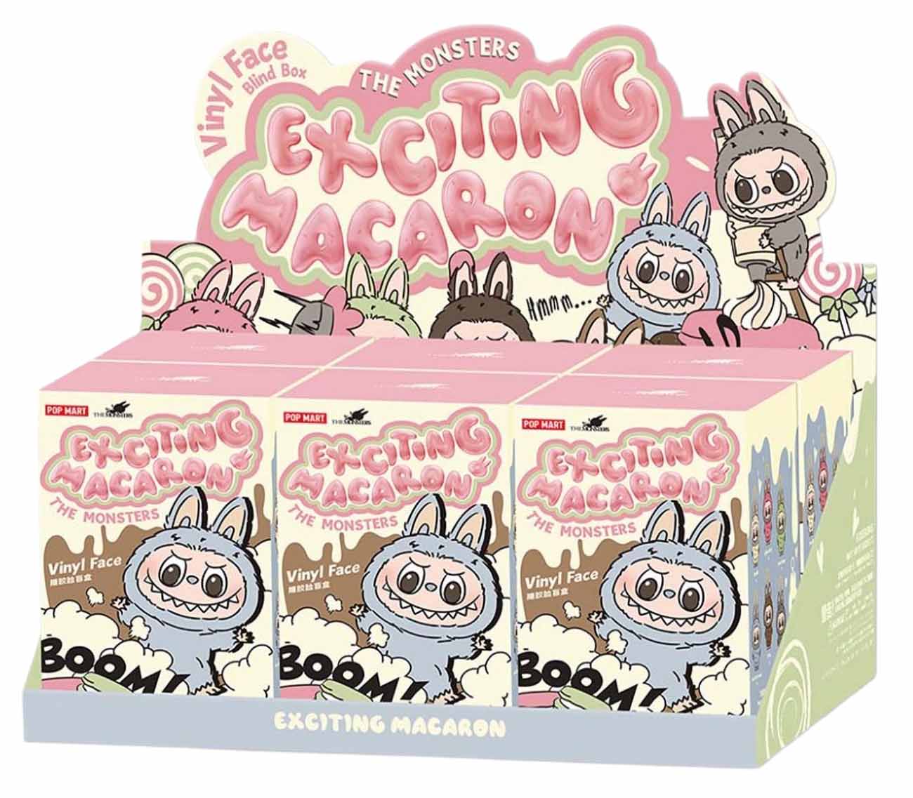 بوكس لابوبو Exciting Macaron اصلي / لون عشوائي / 6 حبات
