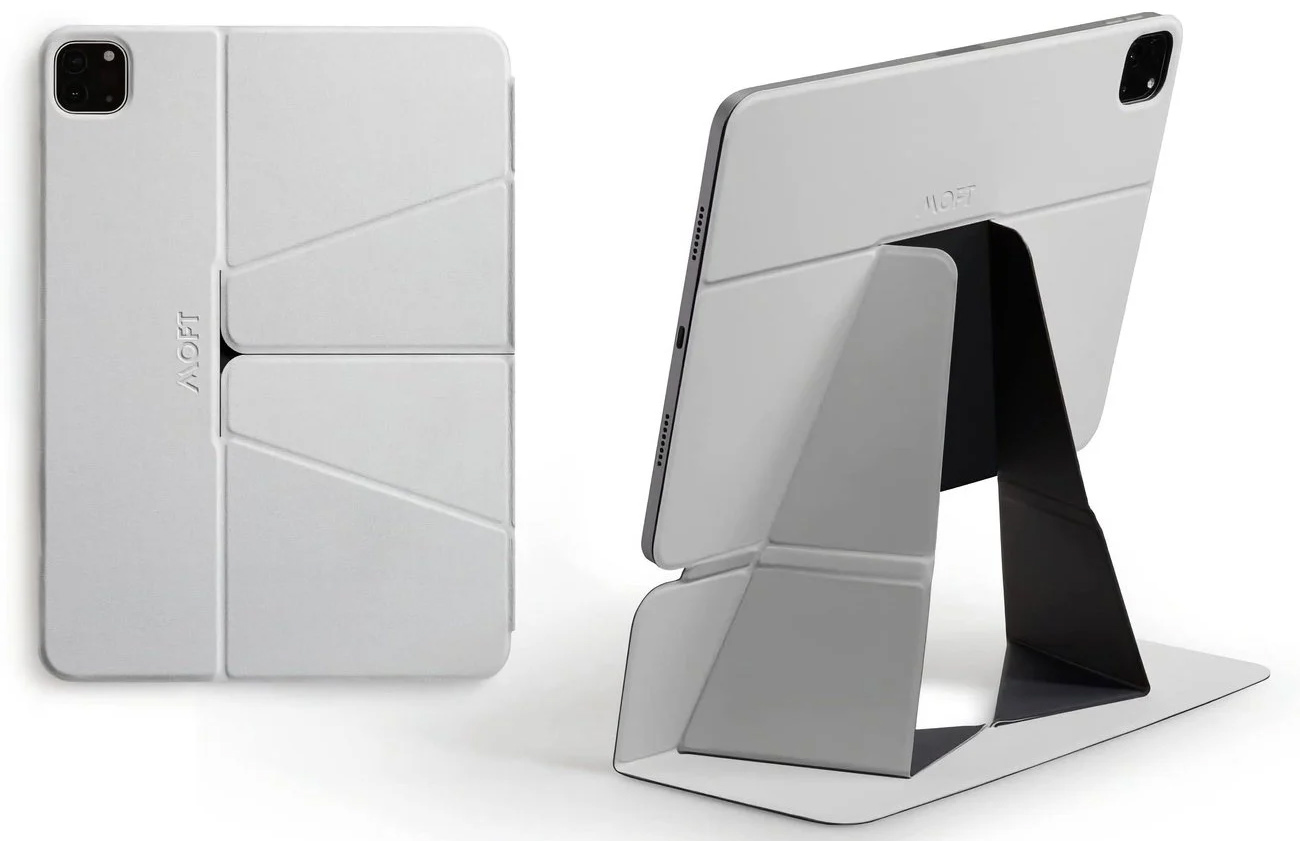 Moft Snap Folio 2nd Gen Magnetic Case & Stand for iPad Pro 11 inch / Flexible / White