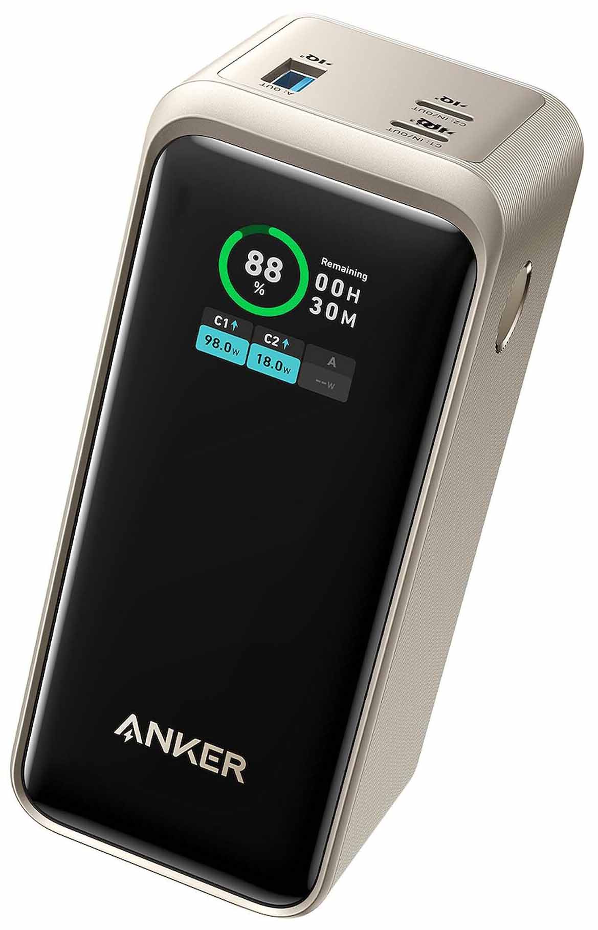Anker Prime Power Bank / 20000 mAh Capacity / 2 USB-C Port & 1 USB