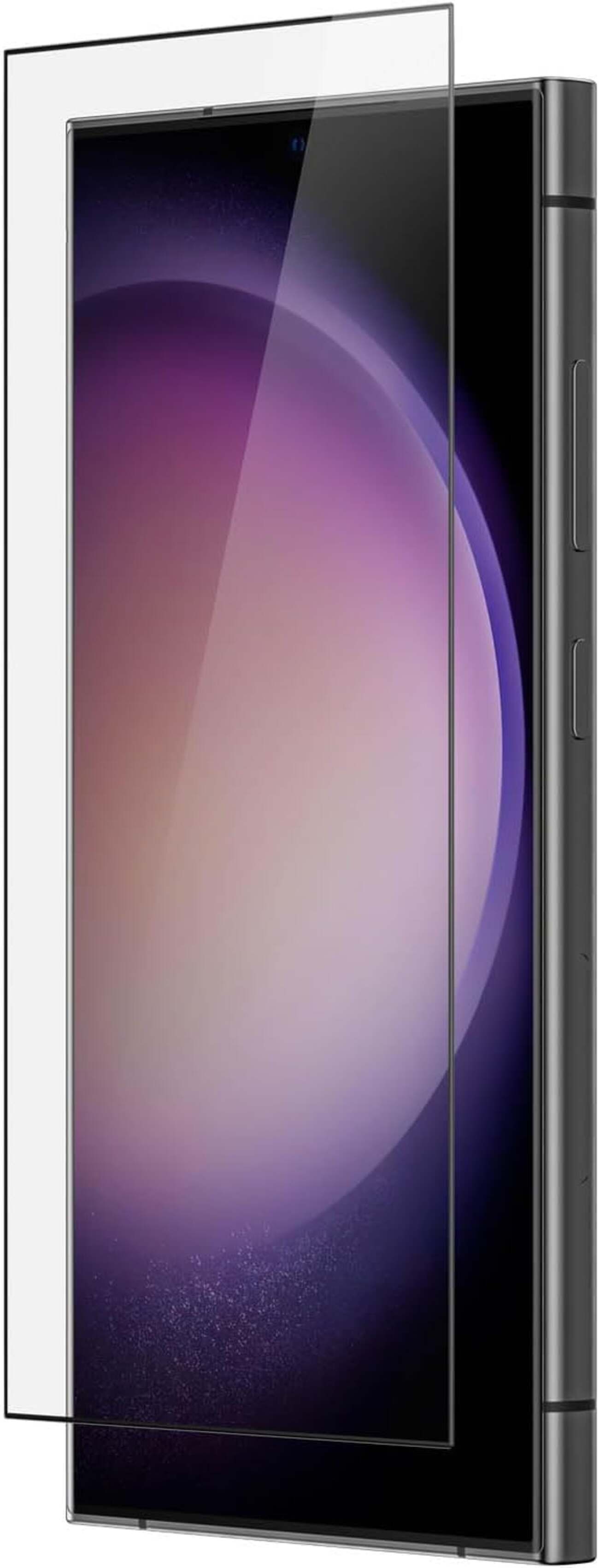 AmazingThing Screen Protector for Galaxy S24 / Clear Glass / Prevents Fingerprint Marks