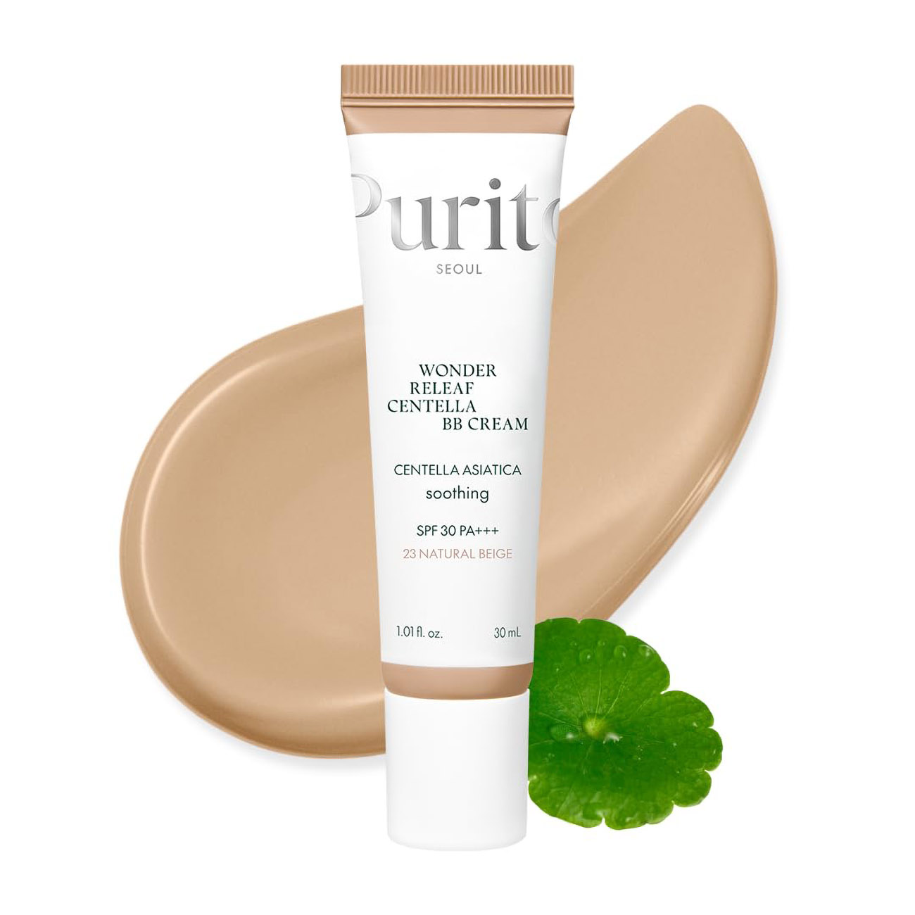 Purito Centella BB Cream / SPF 30 Protection / Shade Natural Beige