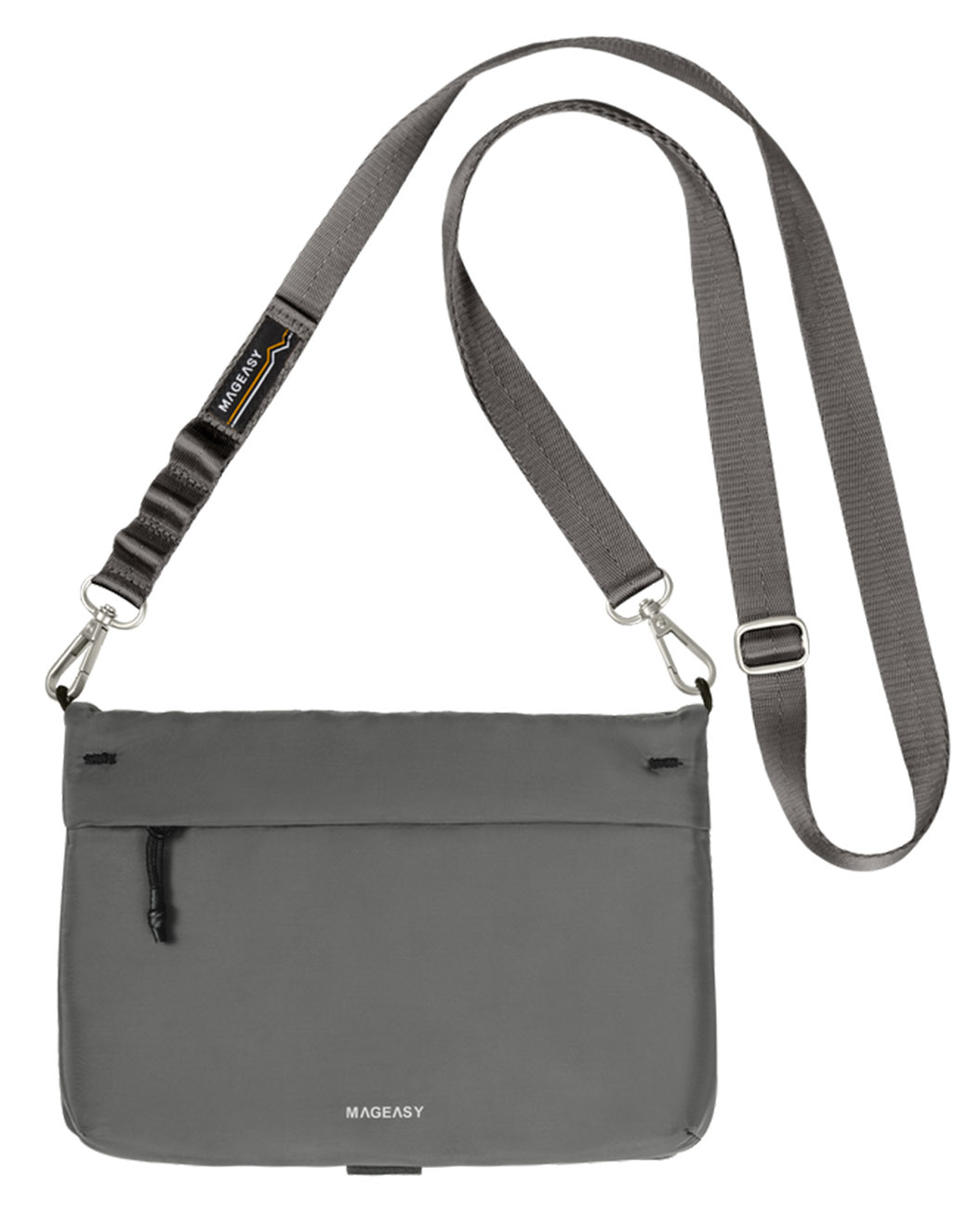MagEasy Crossbody Bag / Foldable / 2L Capacity / Grey