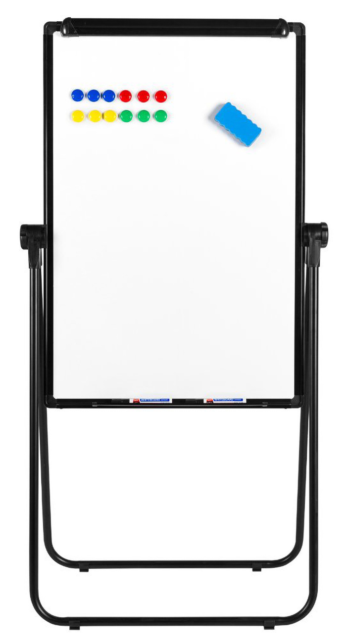 سبورة متنقلة / وجهين للكتابة / طول متغير / مع ستاند