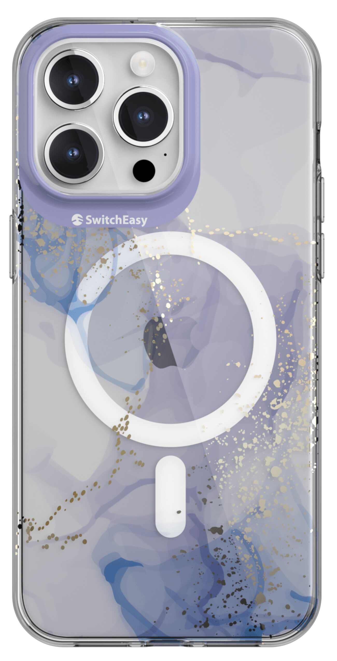 Switcheasy Artist Veil Case for iPhone 15 Pro Max / MagSafe / 3D Effect / Transparent with Patterns