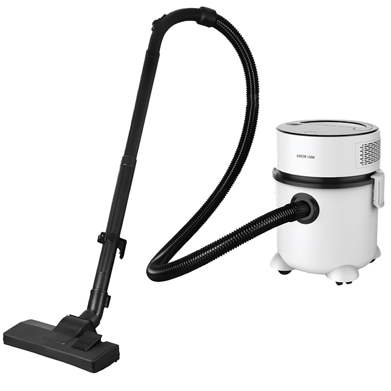 Green Vacuum Cleaner / Multi-Purpose Use / 16kPa Suction Power / 8L Capacity / 1000W Power