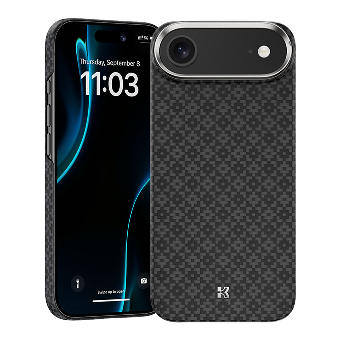 Benks ArmorGrid Case for iPhone 17 Air / Kevlar / Slim & Lightweight / Supports MagSafe / Black