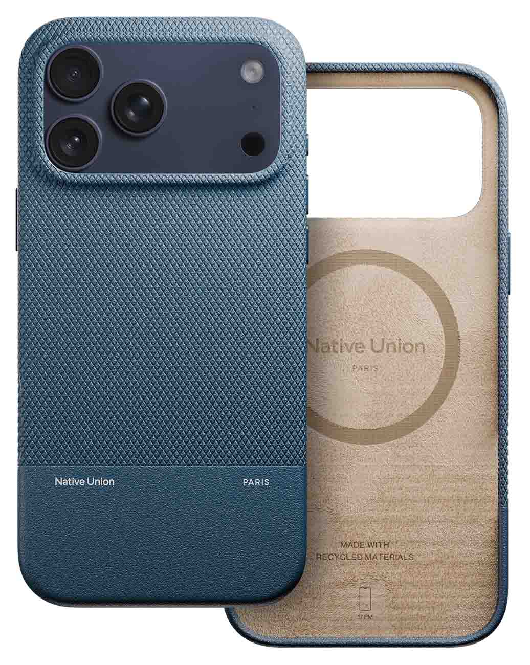 كفر Native Union لايفون 17 برو ماكس / يدعم MagSafe / ضد الطيحات / كحلي