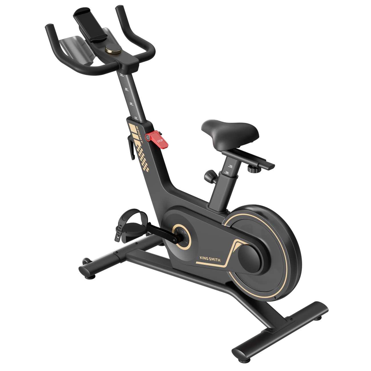 Kingsmith Smart Sprint Bike / Built-in LED Display / App Control / Black