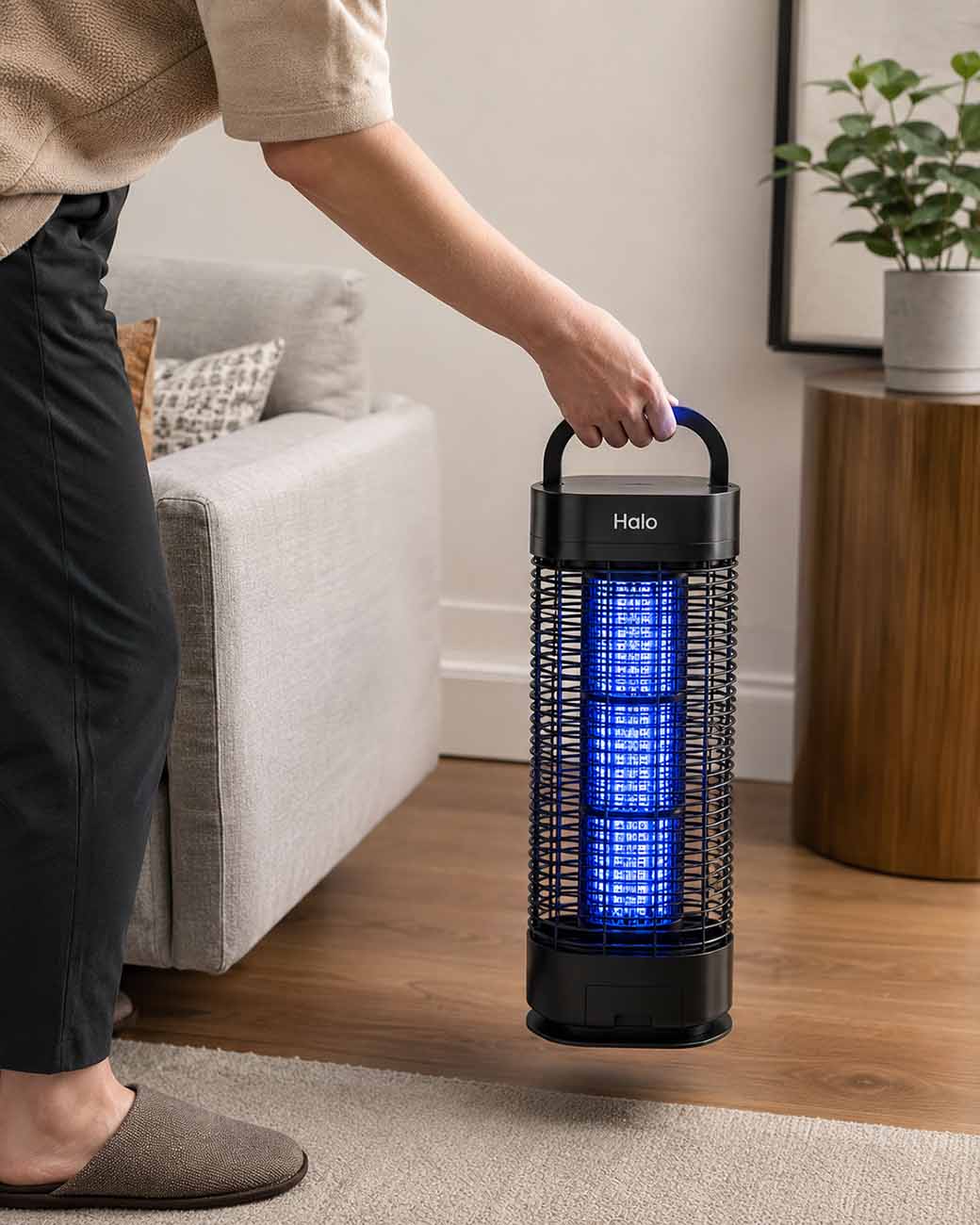 Halo Electric Insect Killer / UVA Light / Covers 100 sqm / Quiet ...
