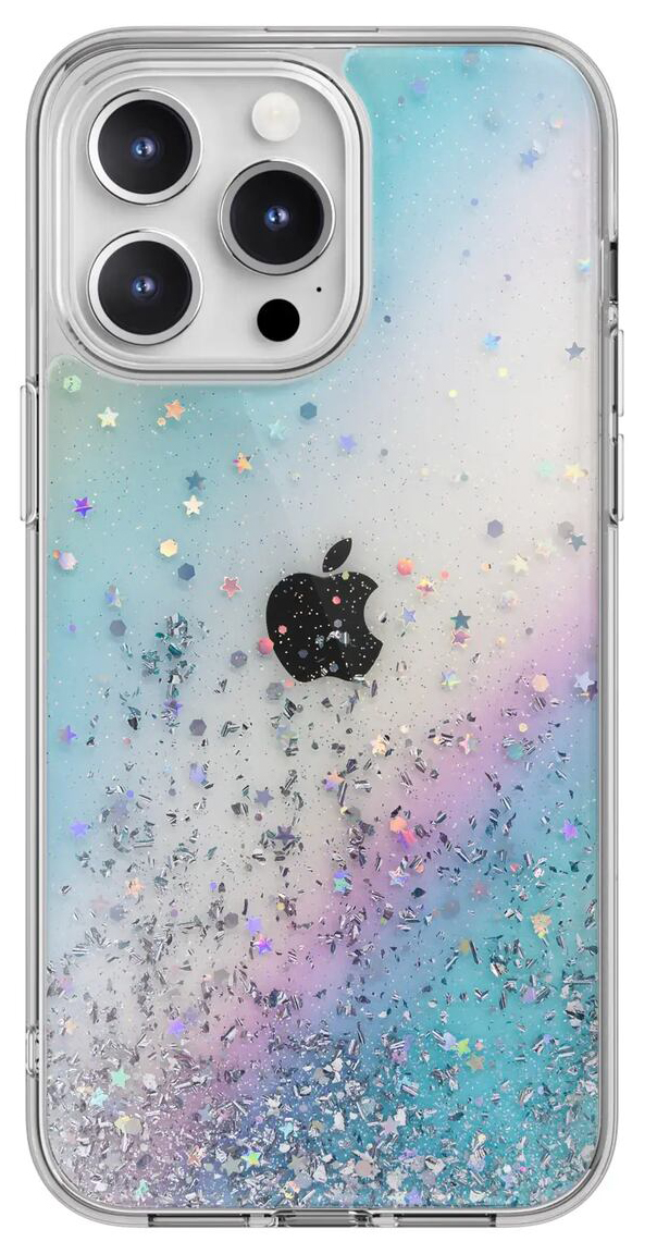 كفر SwitchEasy Starfield لايفون 15 برو ماكس / يدعم الشحن اللاسلكي / ضد الطيحات / تأثير 3D / لون Galaxy