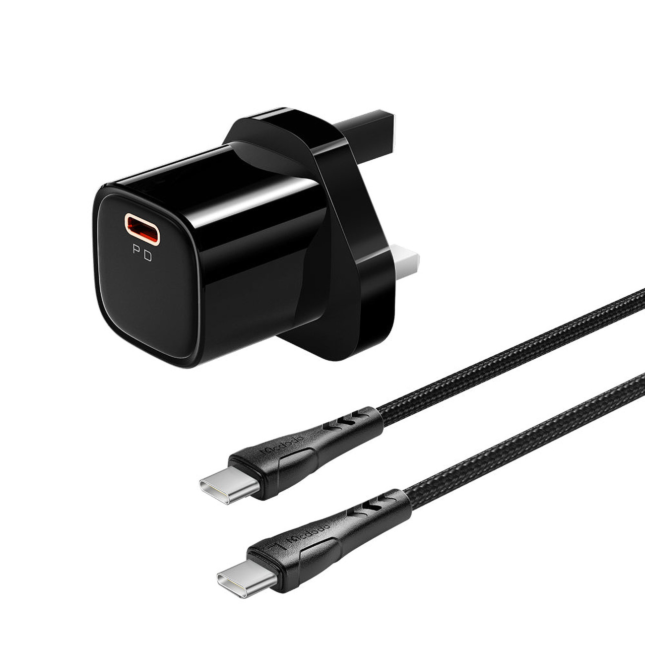Mcdodo Charger with Type-C Cable / 20W PD Power / Compact & Portable