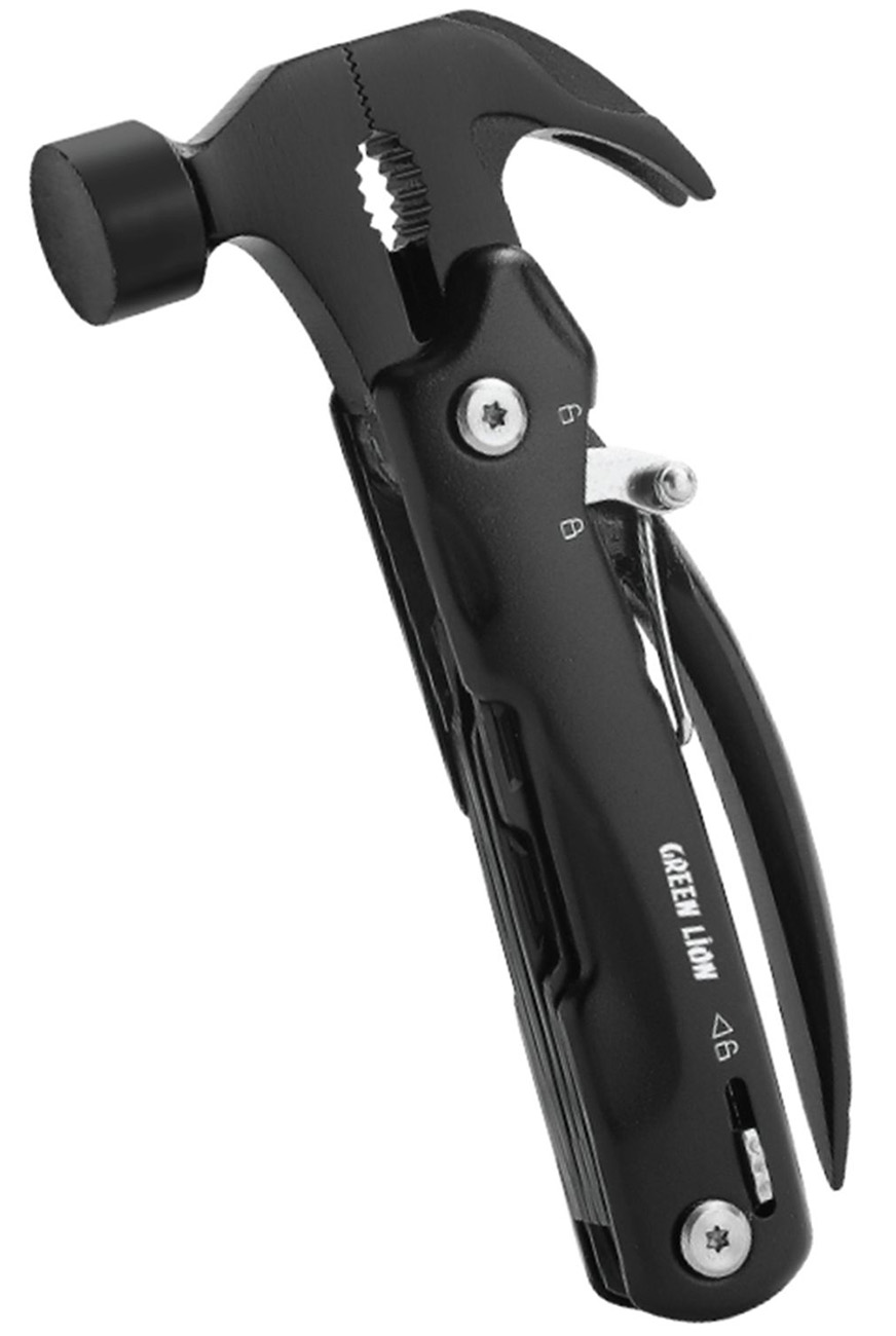 Green Multi-Function Hammer / 12 in 1 Design / Lightweight / Ideal for ...