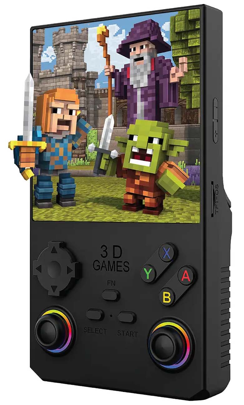 جهاز العاب الطيبين من بورودو / شاشة 4 انش / يعمل بالبطارية / 10 ساعات استخدام / اسود 