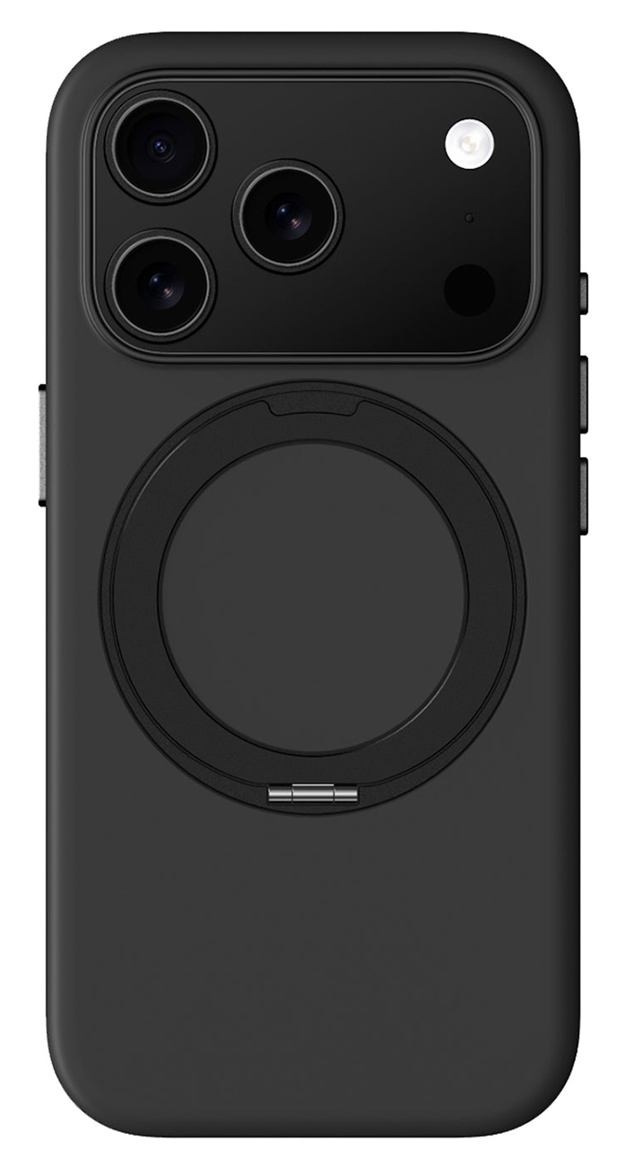 AmazingThing Cloudie Case for iPhone 17 Pro Max / Built-in Grip / MagSafe / Drop-Resistant / Black