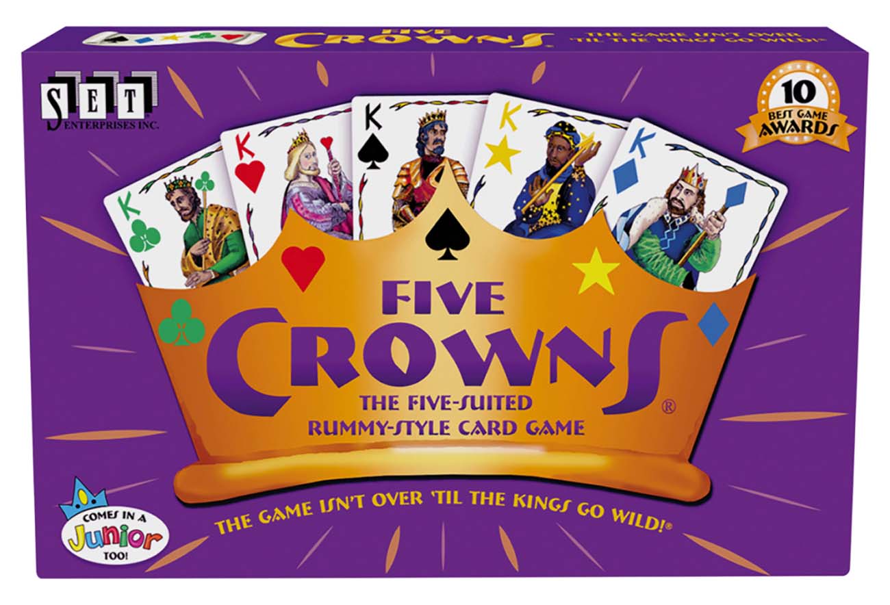 Five Crowns Card Game / Exciting Rummy-Style Gameplay
