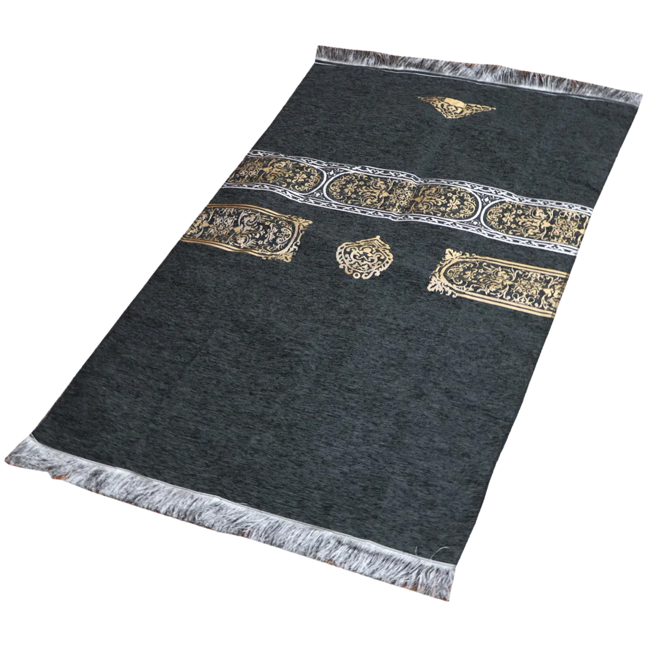 Sundus Prayer Mat / Soft & Comfortable Fabric / Kaaba Design