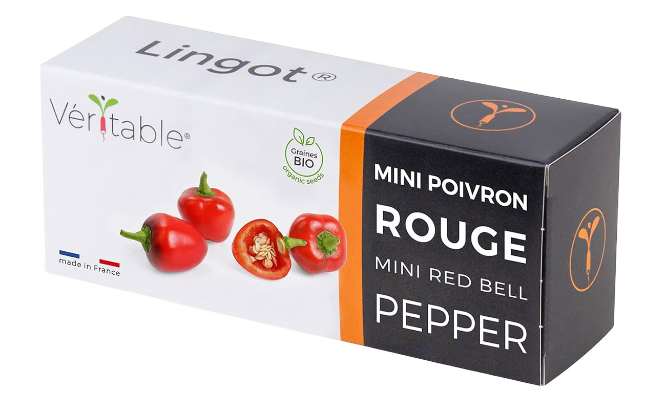 كبسولة مزرعة Veritable الداخلية / حبة واحدة / فلفل أحمر صغير عضوي