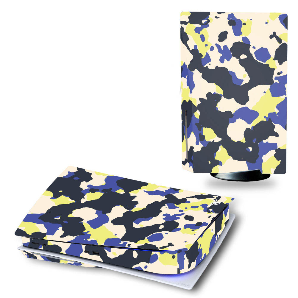 Playstation 5 / PS5 Vinyl Skin / Purple Camo / Installation included