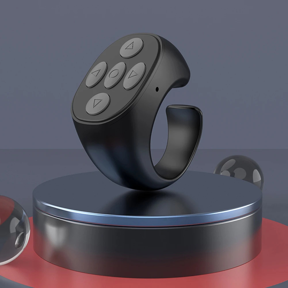 Finger Remote Controller / Ring Shaped / Wireless Bluetooth / Battery ...
