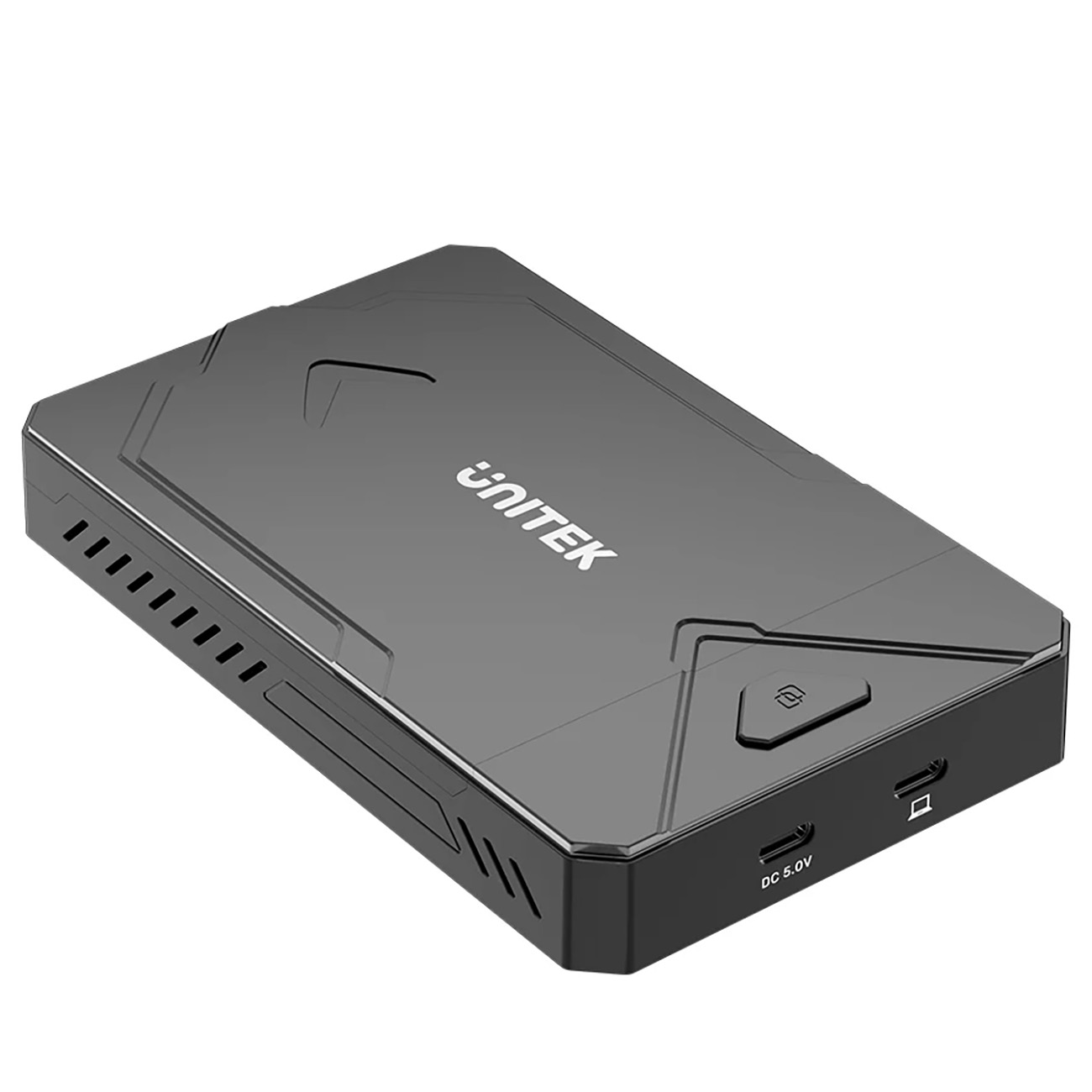 قارئ اقراص مزدوج NVMe و SATA من يونيتك / سرعة 10Gbps / مع تبريد مدمج