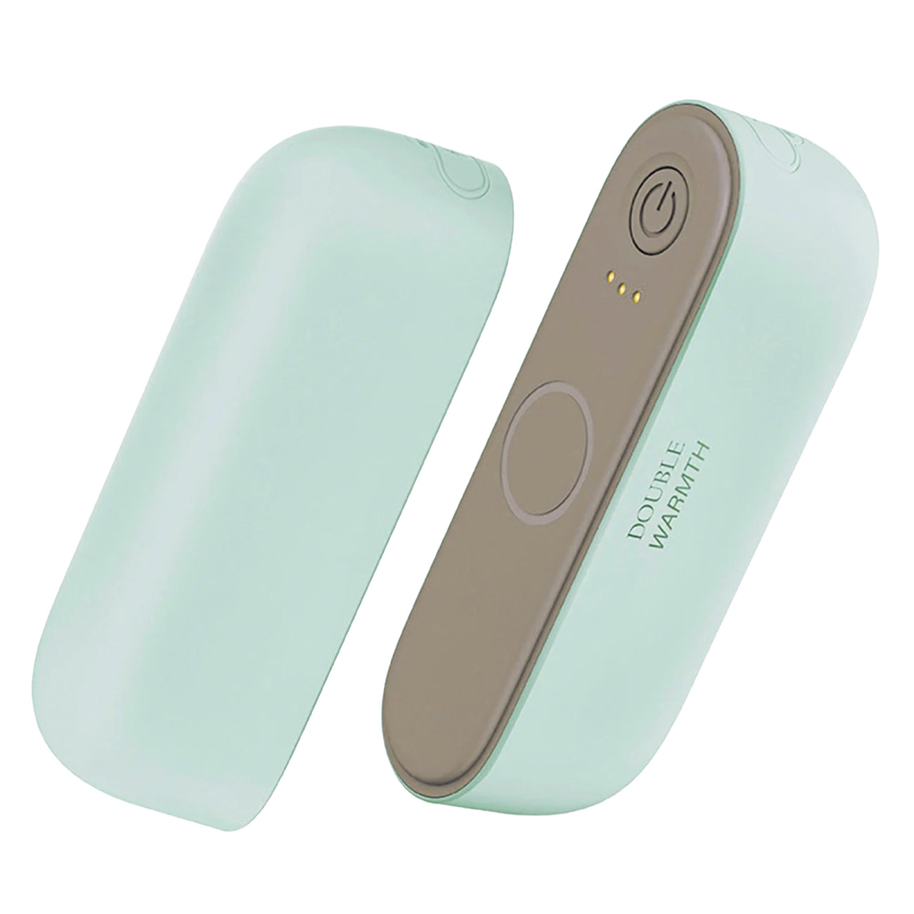 دفايات يد مغناطيسية / تعمل بالبطارية / 3 مستويات حرارة / تسخين سريع / اخضر