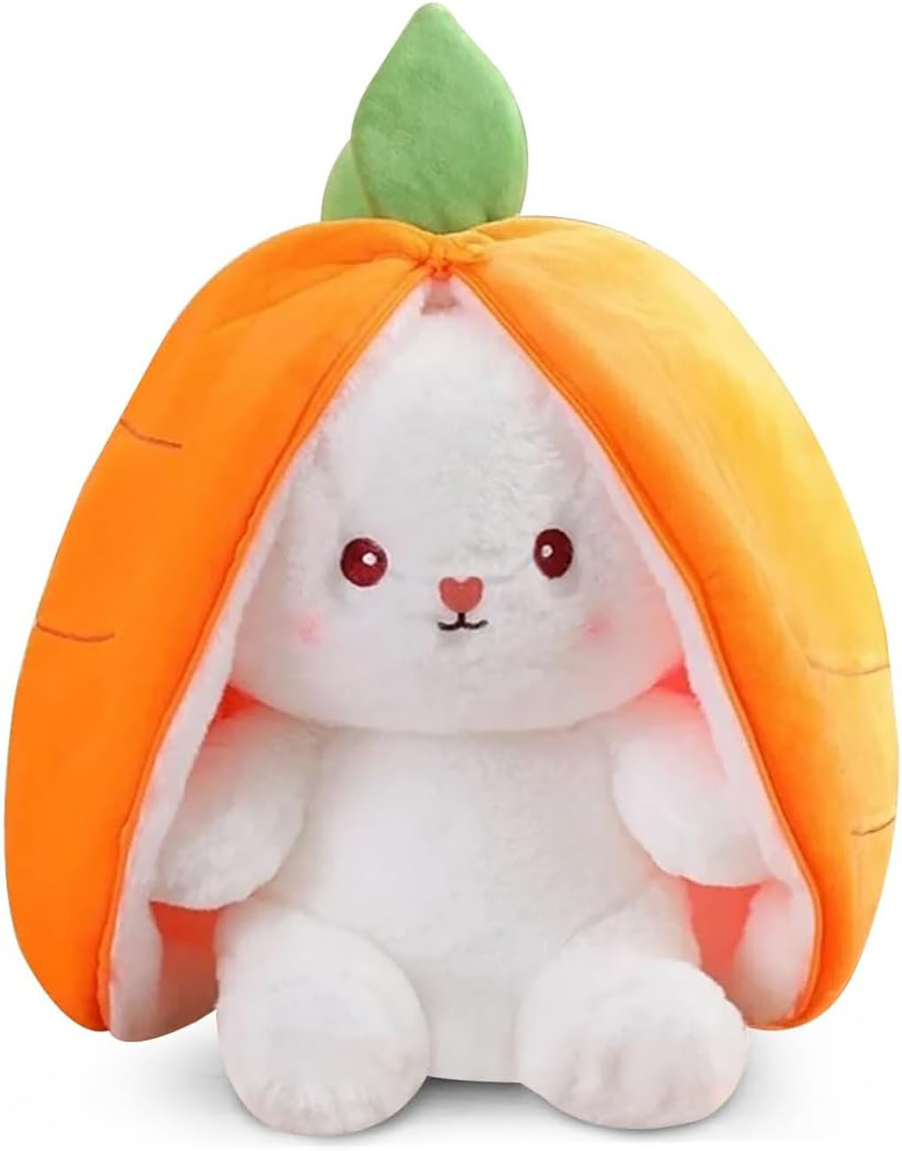 Cute Bunny Plush Toy / Carrot Shape / Size 35cm / Soft & Squishy