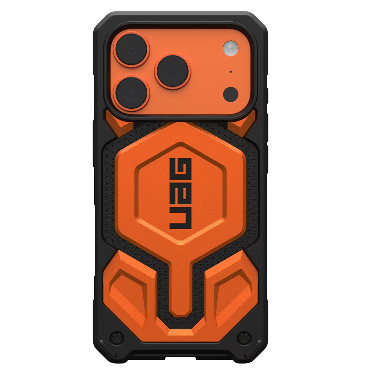 UAG Monarch Pro Case for iPhone 17 Pro / Support MagSafe / Drop Protection / Orange